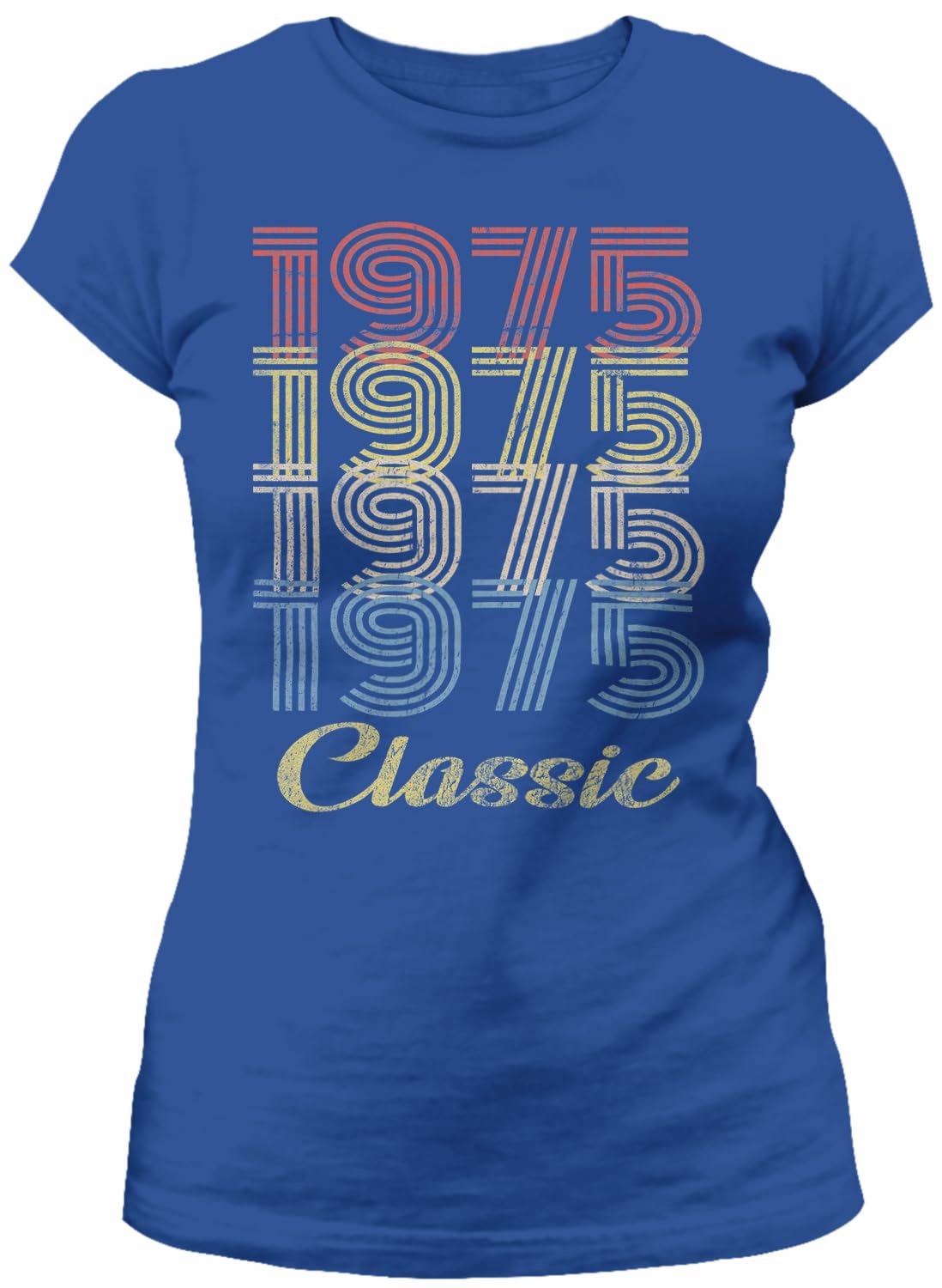 1975 Vintage 50th Birthday T-Shirt for Women - Classic Retro Gift Idea - Perfect for Birthday Parties, Milestone Celebrations & Special Occasions