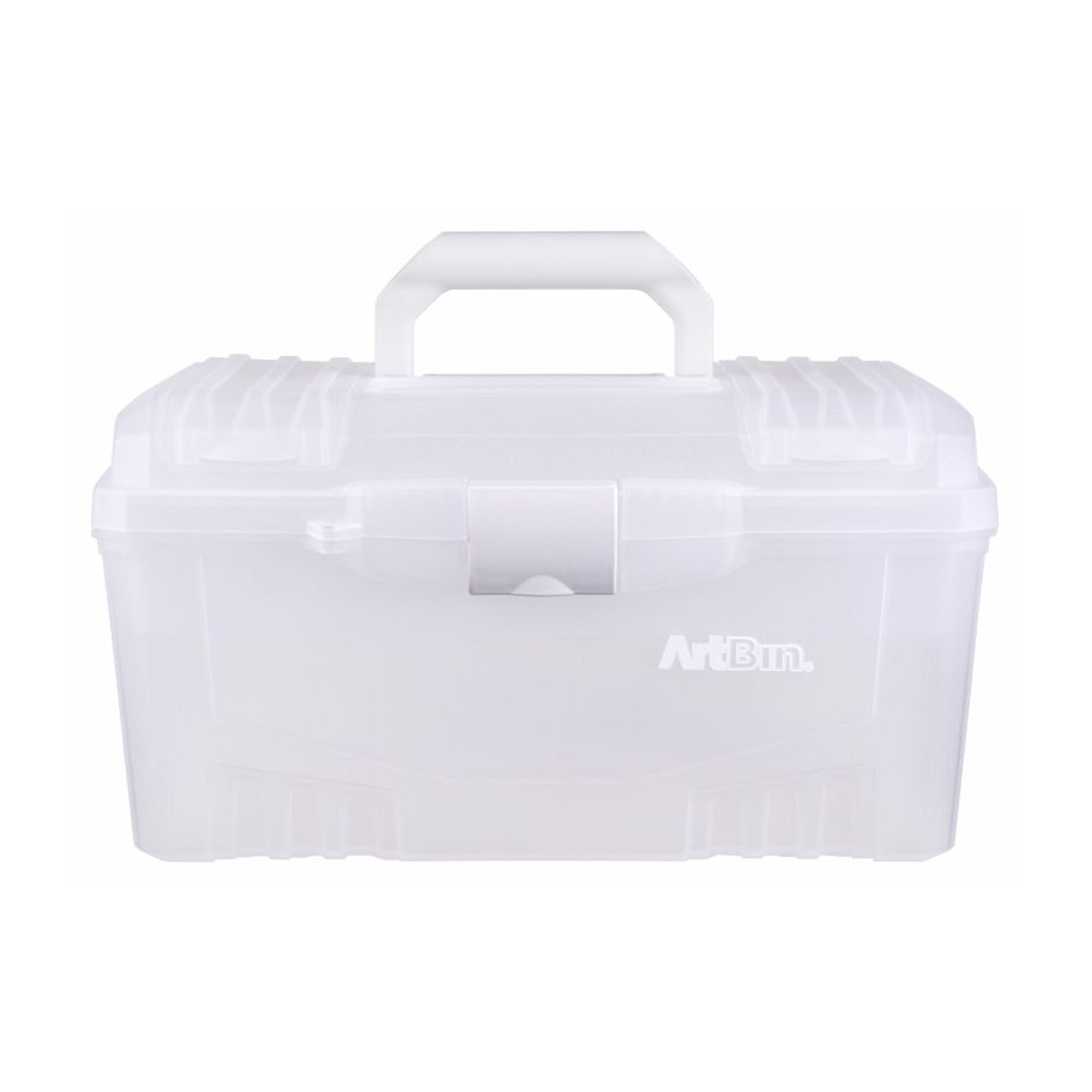 ArtBin Twin Top Art Box - 17 Inch Portable Storage Case for Art Supplies, Crafts & Stationery - Perfect for Artists, Students & DIY Projects