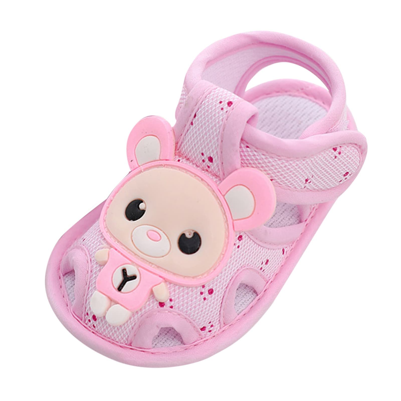 Lykmera Baby Walking Shoes for Boys & Girls - Comfortable, Fashionable Princess & Water Shoes for Infants (Pink, Size 4) - Perfect for Beach, Pool, Outdoor Play & Everyday Wear