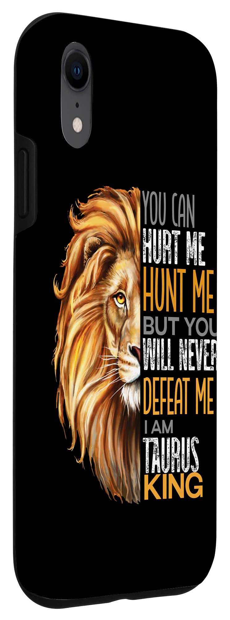 iPhone XR Case for Men - Durable Taurus & Zodiac Lion Design - Perfect Gift for Dads & Zodiac Enthusiasts - Ideal for Daily Protection & Style Statement