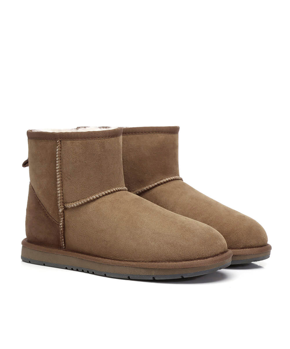 Women's UGG Classic Luxe Mini Boots - Genuine Sheepskin Winter Boots for Women | Cozy & Comfortable | Perfect for Snow, Cold Weather & Casual Outfits