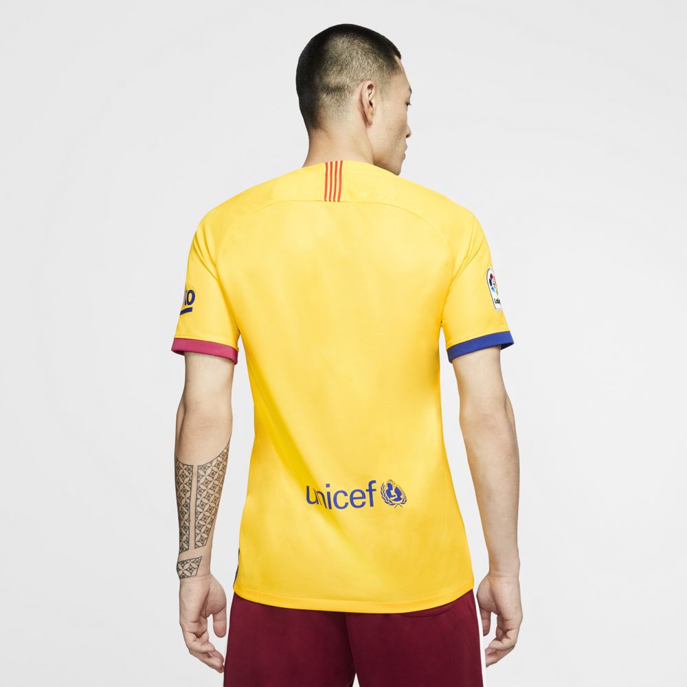 Nike FC Barcelona 2019/20 Stadium Away Soccer Jersey - Authentic Football Shirt for Men & Women - Perfect for Matches, Training, and Fan Support