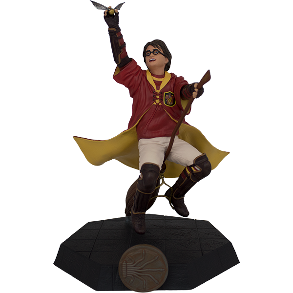 Harry Potter Quidditch Uniform PVC Action Figure - Collectible Toy for Fans, Perfect for Display & Gifts