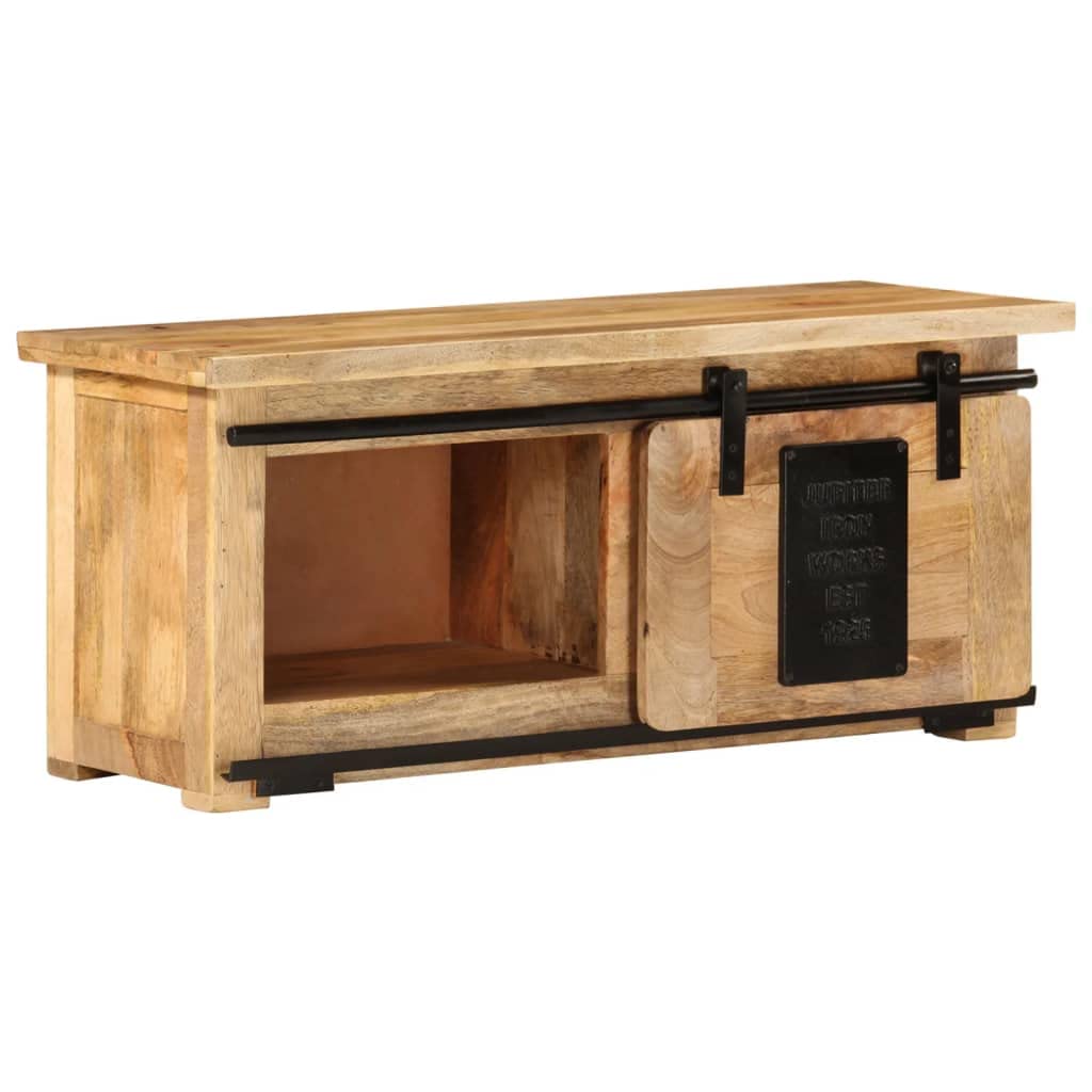Modern TV Stand with Storage - 35.4