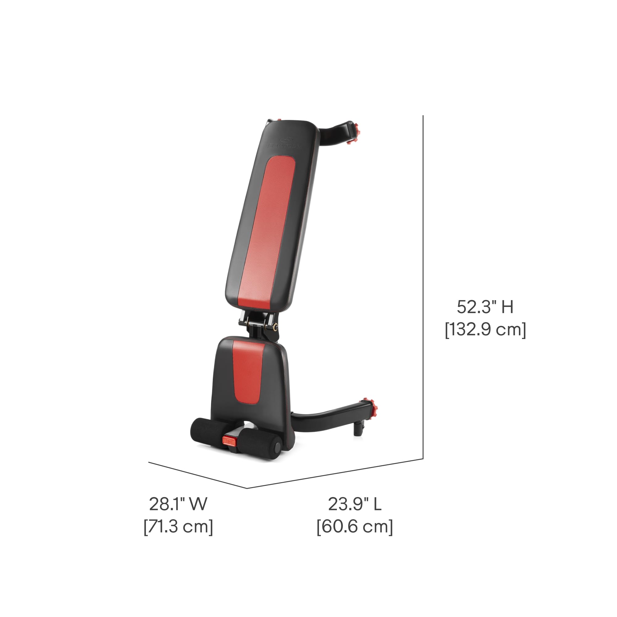 BowFlex Adjustable Weight Bench for Home Gym - Strength Training Equipment for Full Body Workouts | Perfect for Dumbbell & Barbell Exercises, Compact Design Fits Small Spaces