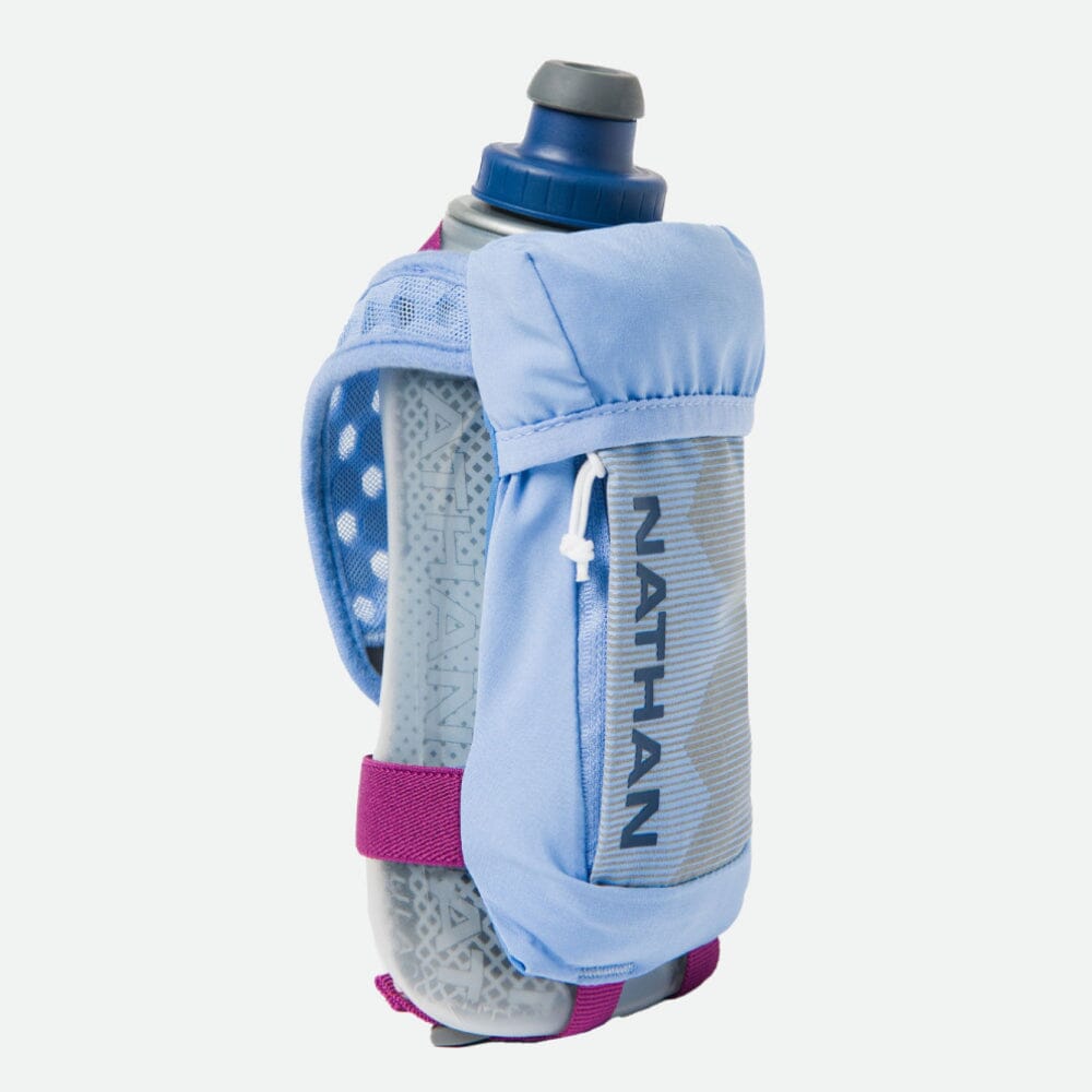 Nathan QuickSqueeze Insulated Handheld Water Bottle - 18oz Leakproof & BPA-Free - Perfect for Running, Hiking & Outdoor Activities