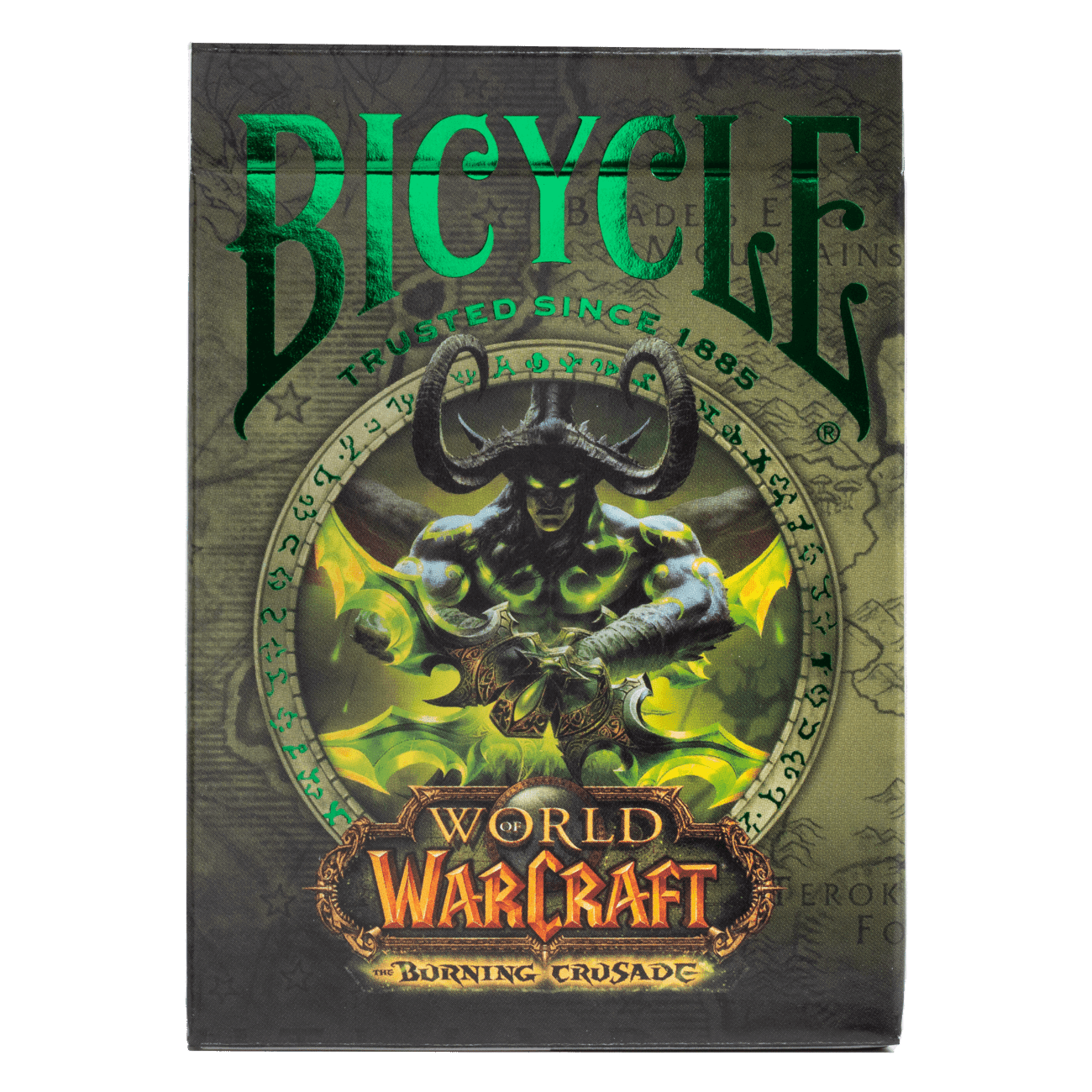 World of Warcraft Burning Crusade Themed Bicycle Playing Cards - Collectible Card Game Accessories for Fans & Gamers