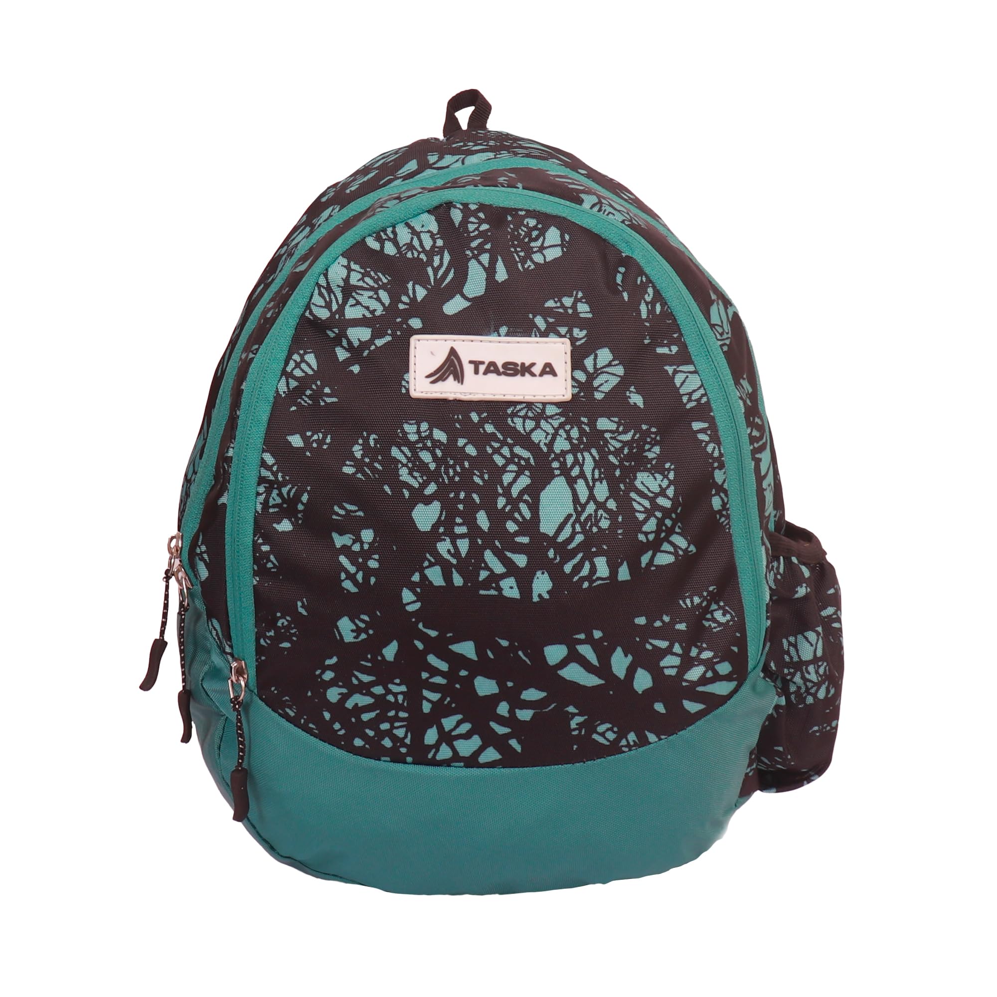 Waterproof Polyester Laptop Backpack for Men & Women - Durable College School Office Bag with Rain Cover - Ideal for Commuting, Travel & Daily Use (Venom Green)
