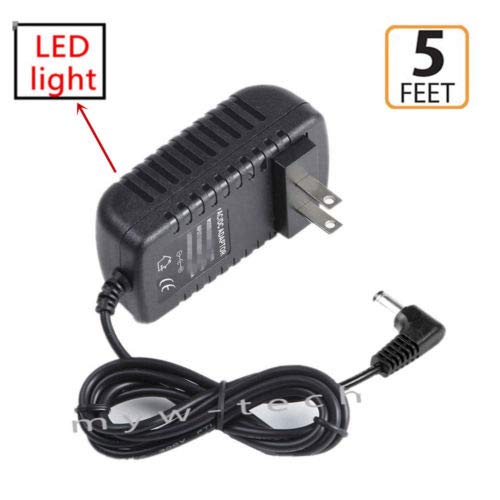 AC/DC Wall Power Adapter Charger for Protron PDV-288 Portable DVD Player - Replacement Power Supply for Home, Car & Travel Use