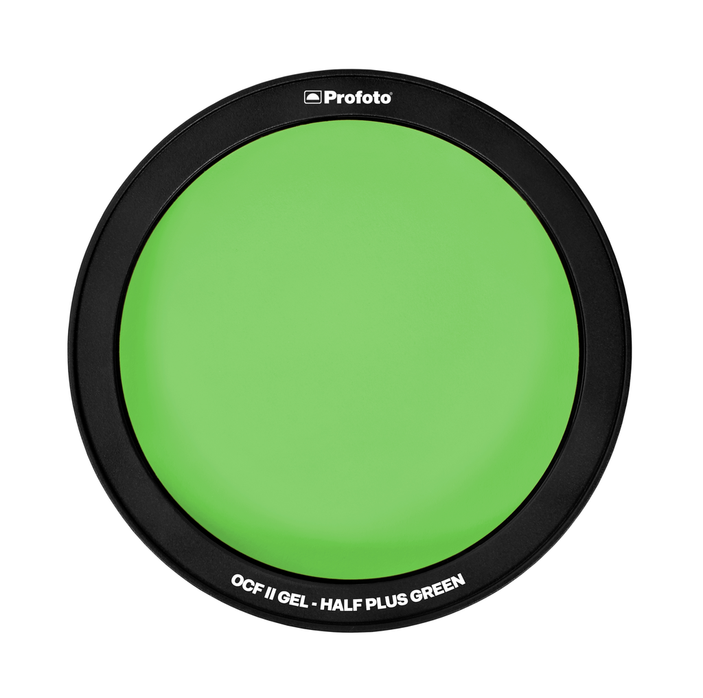 Profoto OCF II Gel Kit - Half Plus Green Color Correction for Studio & Portrait Photography | Perfect for Creative Lighting Effects & Color Balancing