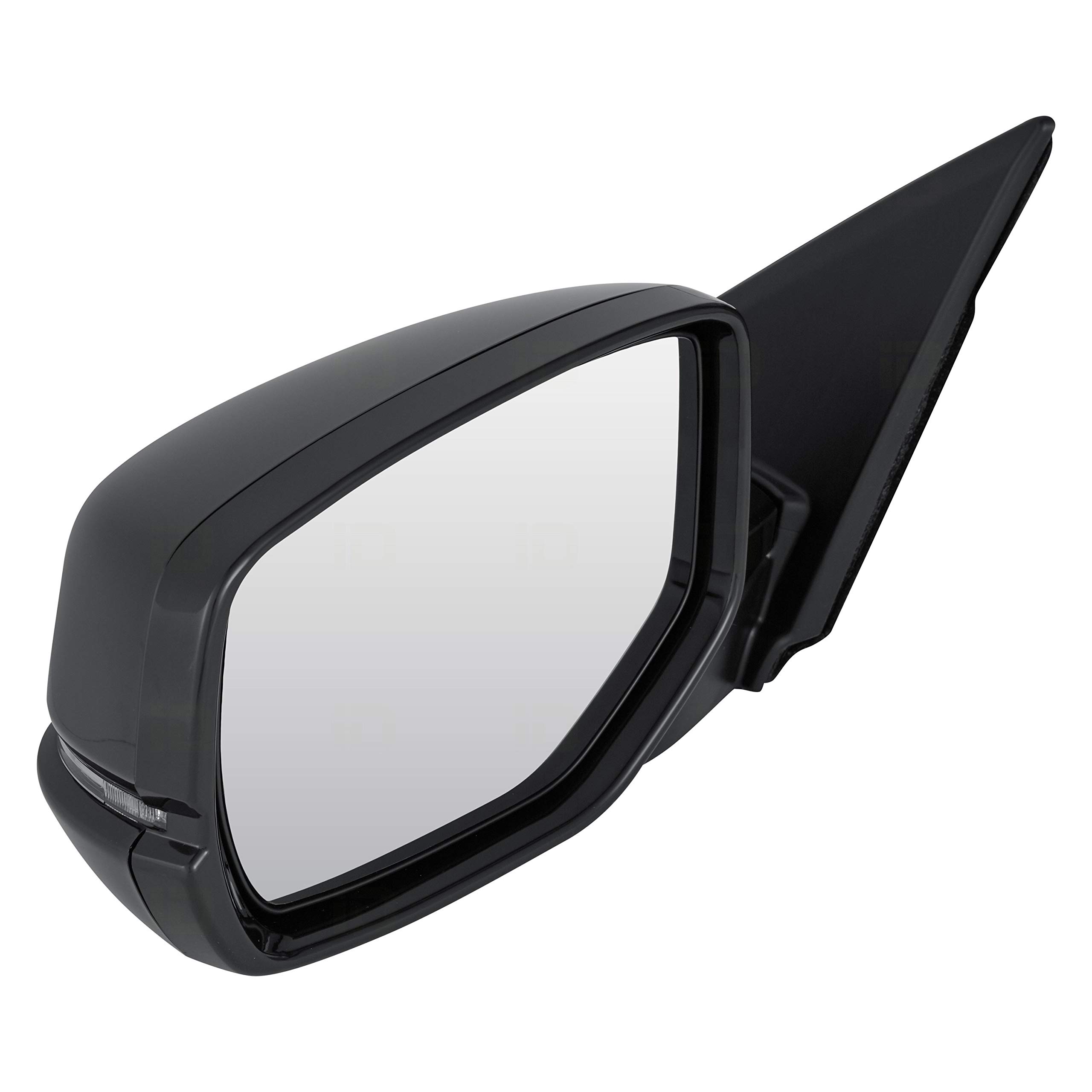 2017-2017 Honda Accord Driver Side Power Door Mirror - Heated Glass & Turn Signal | Manual Folding | Flat Glass | Paint to Match (Partslink HO1320301) - Perfect for Replacement & Winter Driving Safety