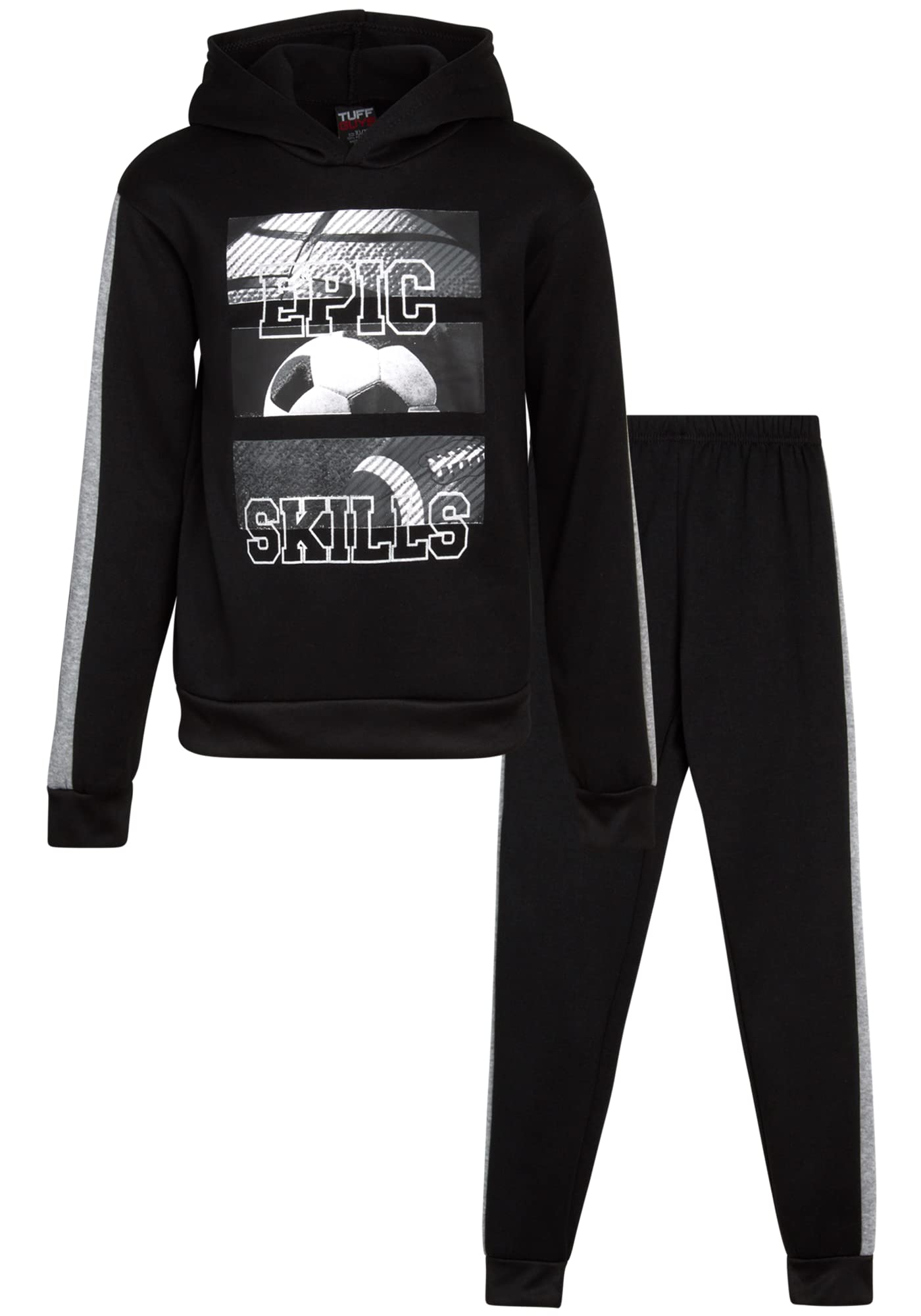 Pro Athlete Boys' 2-Piece Fleece Jogger Set for Toddlers - Gym & Playtime