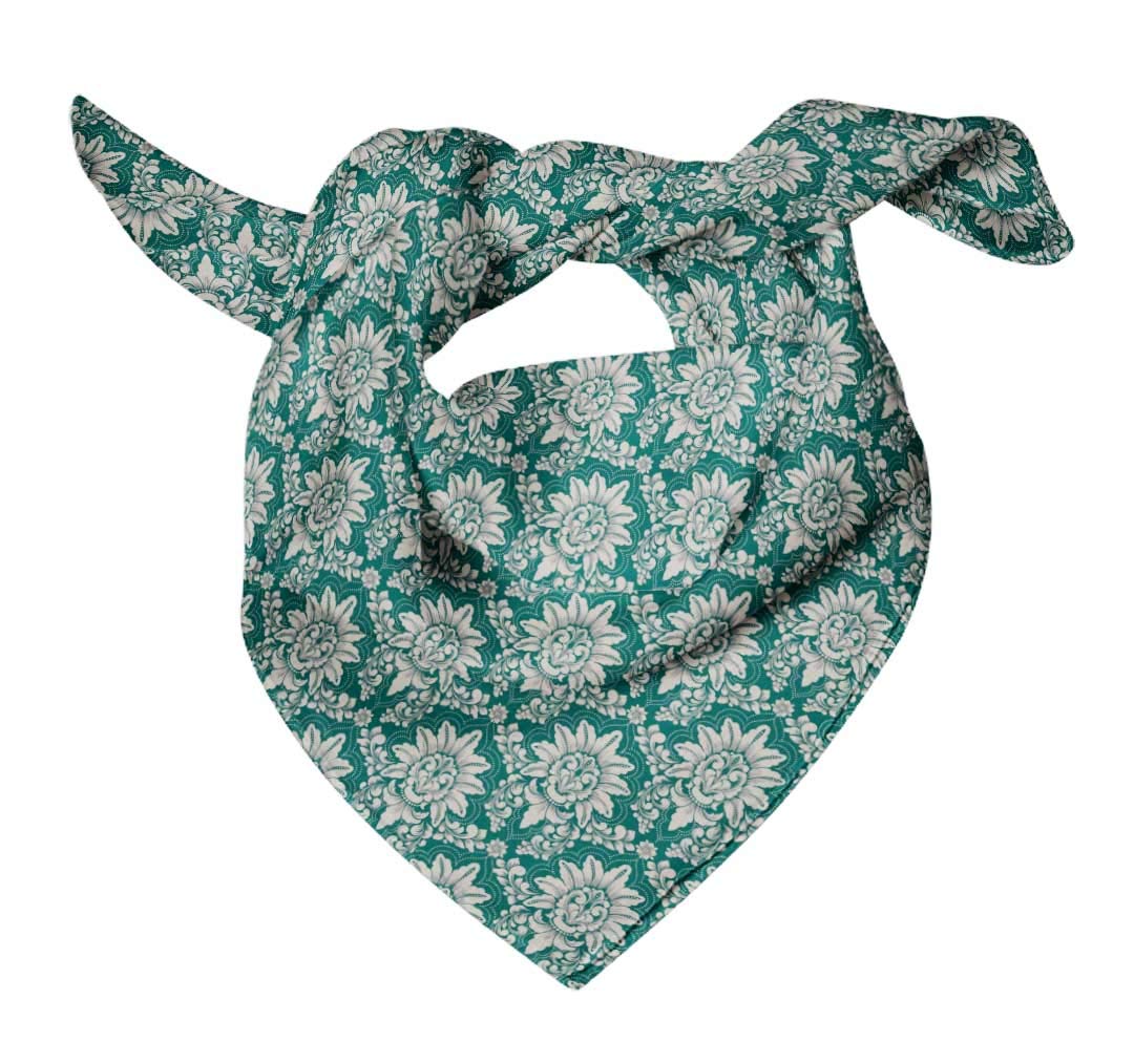 Bimba Printed Pure Silk Scarf - Women's Fashion Hair Neck Head Wrap Bandana for Elegant Style | Perfect for Office, Party, Travel and Everyday Wear