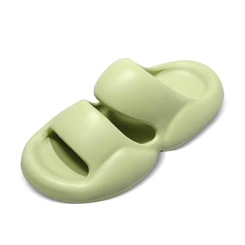 Non-Slip Cloud Slides - Ultra Soft EVA Open Toe Slippers for Women & Men - Pillow Comfort Indoor/Outdoor House Shoes - Perfect for Home, Beach, Poolside & Spa Relaxation