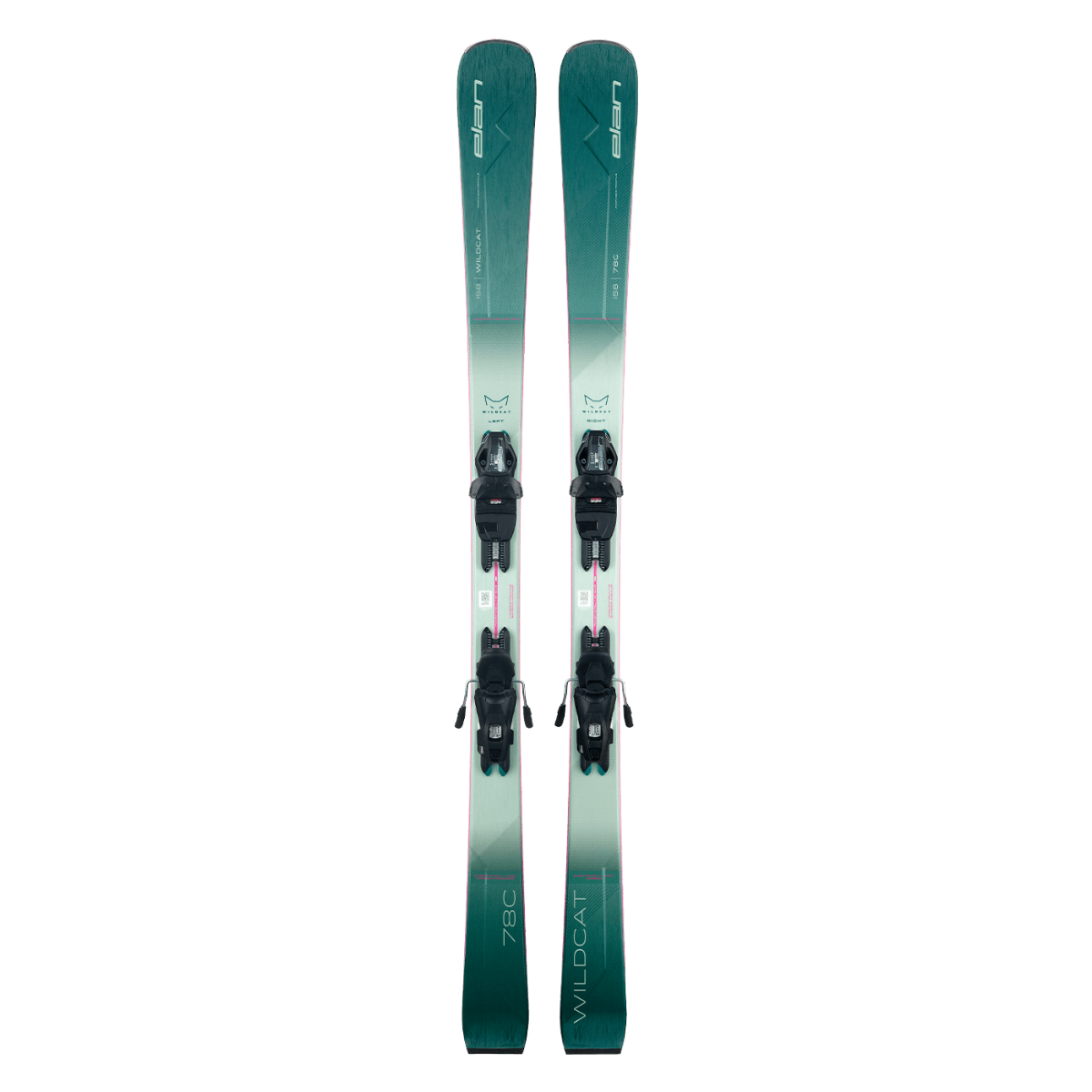 Elan WILDCAT 78 C LS Skis with EL 9.0 DB586018 Bindings 2025 - All-Mountain Performance for Powder & Groomed Runs