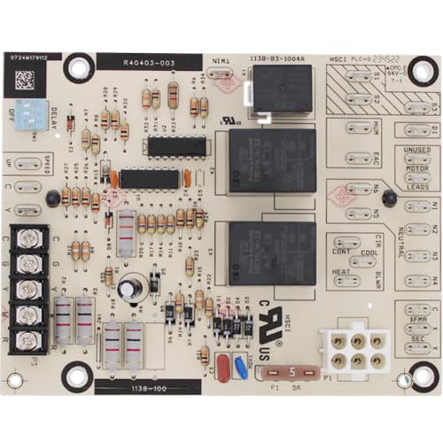 Honeywell ST9120G 4004 Furnace Fan Control Circuit Board Replacement - Compatible with HVAC Systems for Home Heating & Cooling