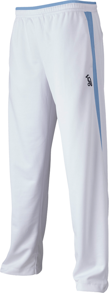 Kookaburra Pro Player White Cricket Pants - Premium Cricket Trousers for Men | Breathable & Comfortable for Practice & Matches
