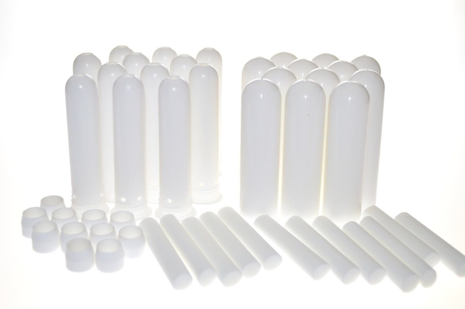 Wild Essentials Essential Oil Inhaler Tubes (150 Pack) - Aromatherapy Sticks with Wicks, Made in USA | Portable, Compact & Lightweight for Travel | Medical Grade Plastic, Degradation Resistant | Perfect for Stress Relief, Yoga, Meditation & On-the-Go Relaxation