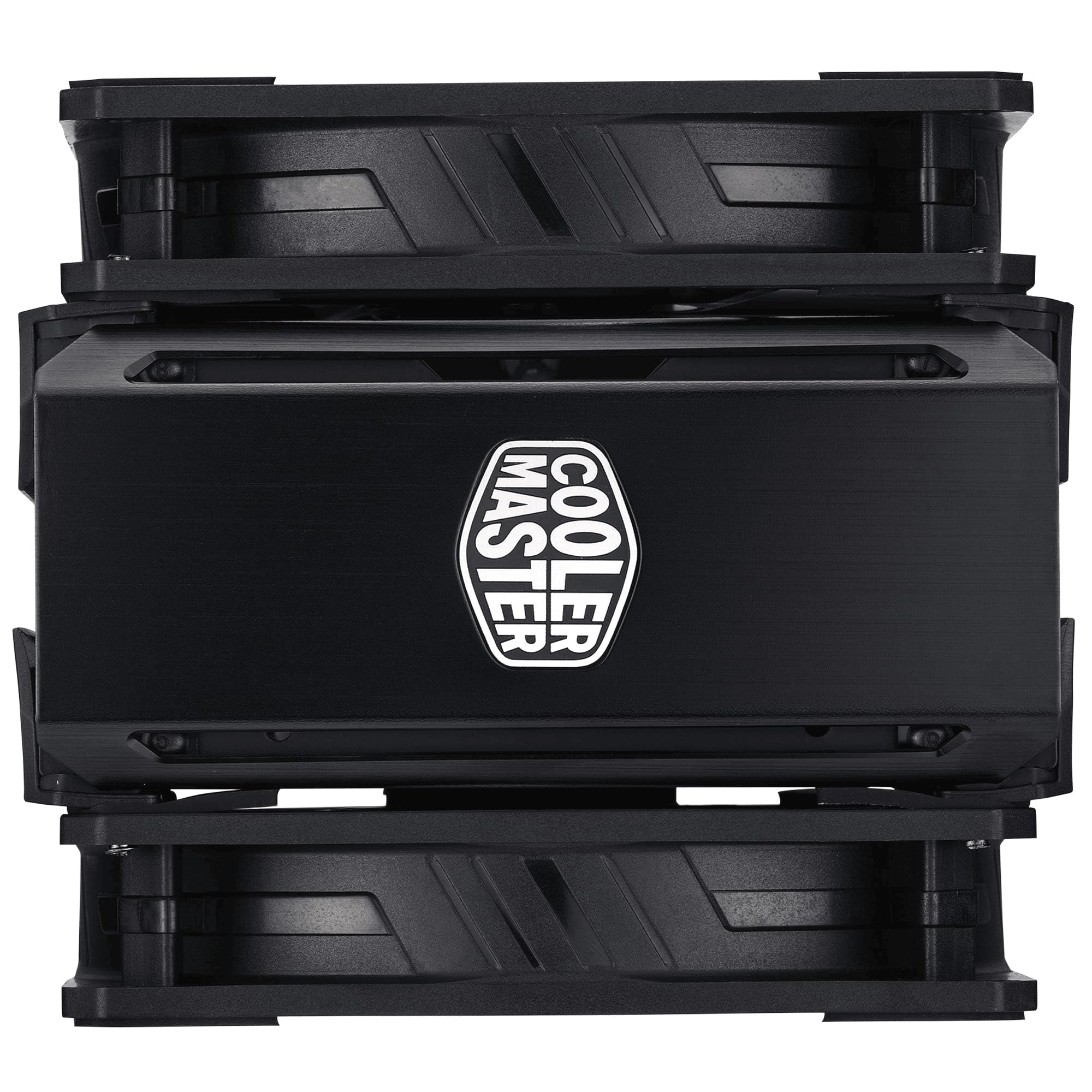 Cooler Master MasterAir MA612 Stealth ARGB CPU Air Cooler with Push-Pull SickleFlow 120 V2 ARGB Fans | 6 Heat Pipe Array | Universal Socket Compatibility | Unlimited RAM Clearance | Included Controller | Perfect for Gaming PC Builds & High-Performance Workstations