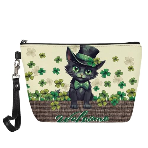 St. Patrick's Day Black Cat