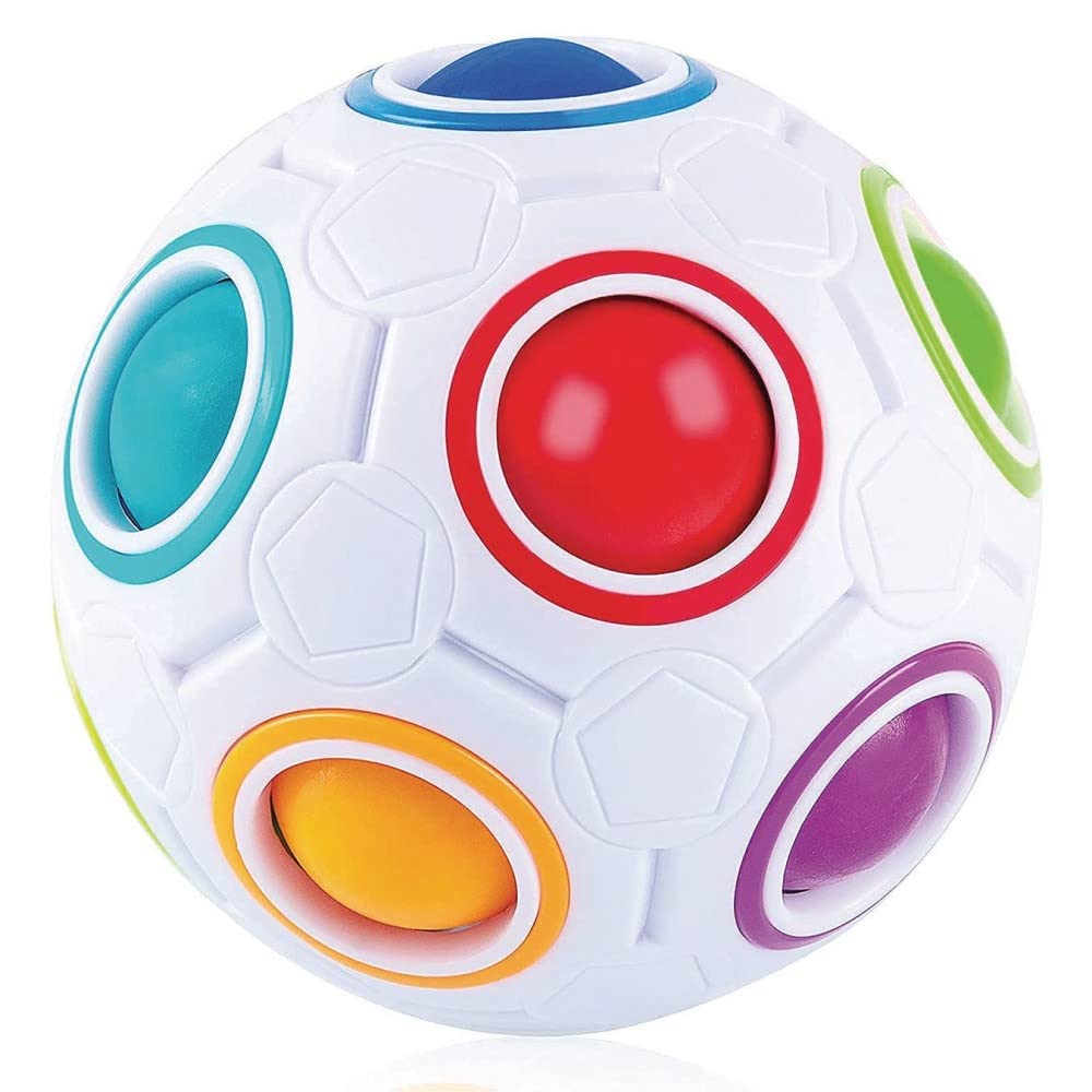 Magic Fidget Ball Stress Relief Toy - Squeeze & Pop Sensory Toy for Kids & Adults - Fun Anxiety Relief for Office, School & Travel