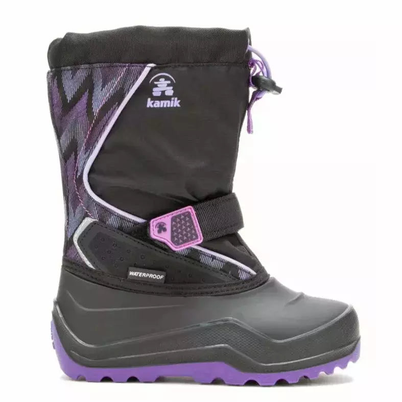 KAMIK SNOWFALL P 2 Kids' Winter Boots - Waterproof & Insulated Snow Boots for Boys & Girls | Perfect for Snow Play, Sledding & Cold Weather Activities