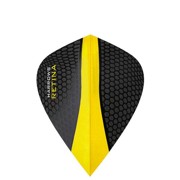Harrows Retina Kite Shape Extra Tough Darts Flights - Durable Dart Accessories for Professional & Recreational Players | Perfect for Tournaments, Pubs & Home Practice
