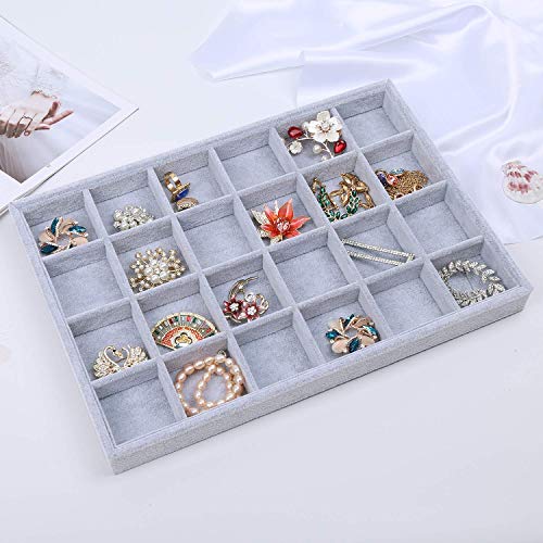 Gray 24 grid tray