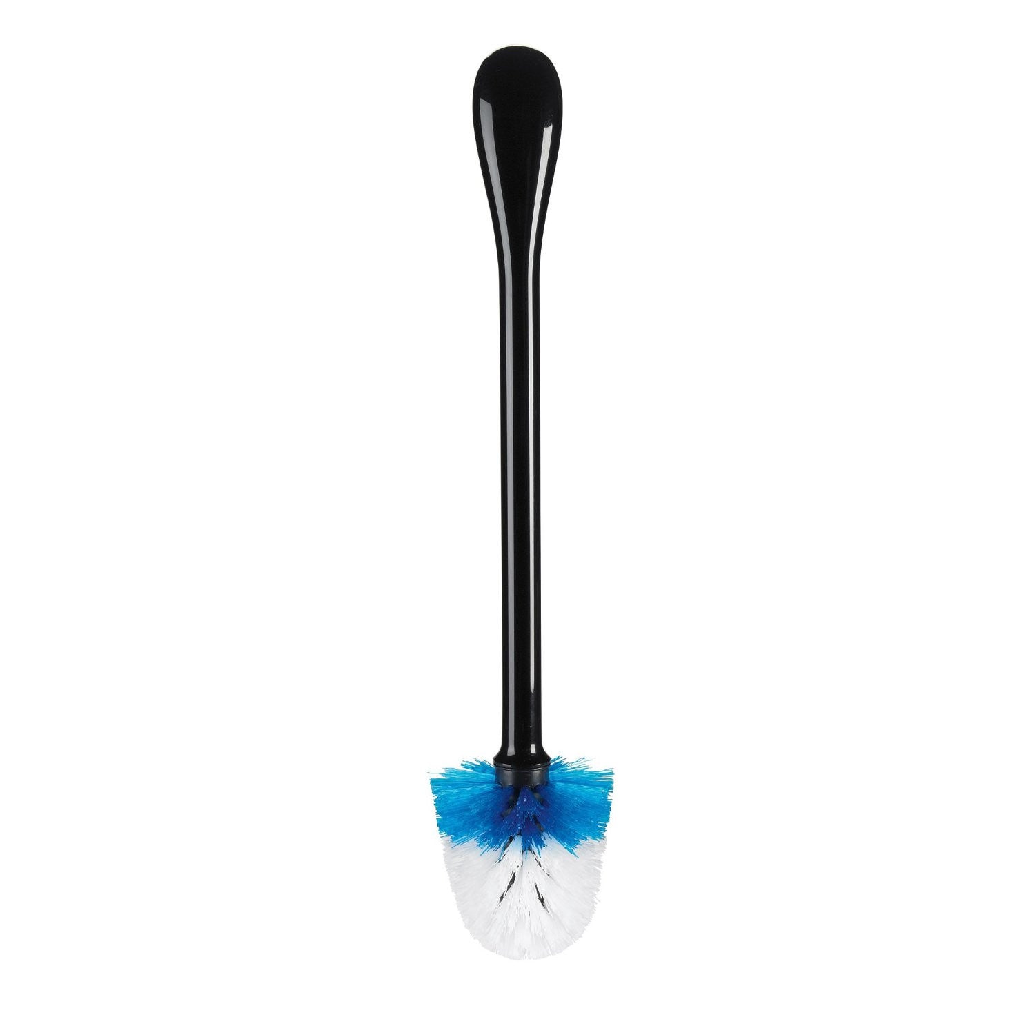 OXO Compact Toilet Brush with Holder - Space-Saving Bathroom Cleaning Tool for Small Spaces | Ideal for Apartments, RVs & Tight Bathrooms