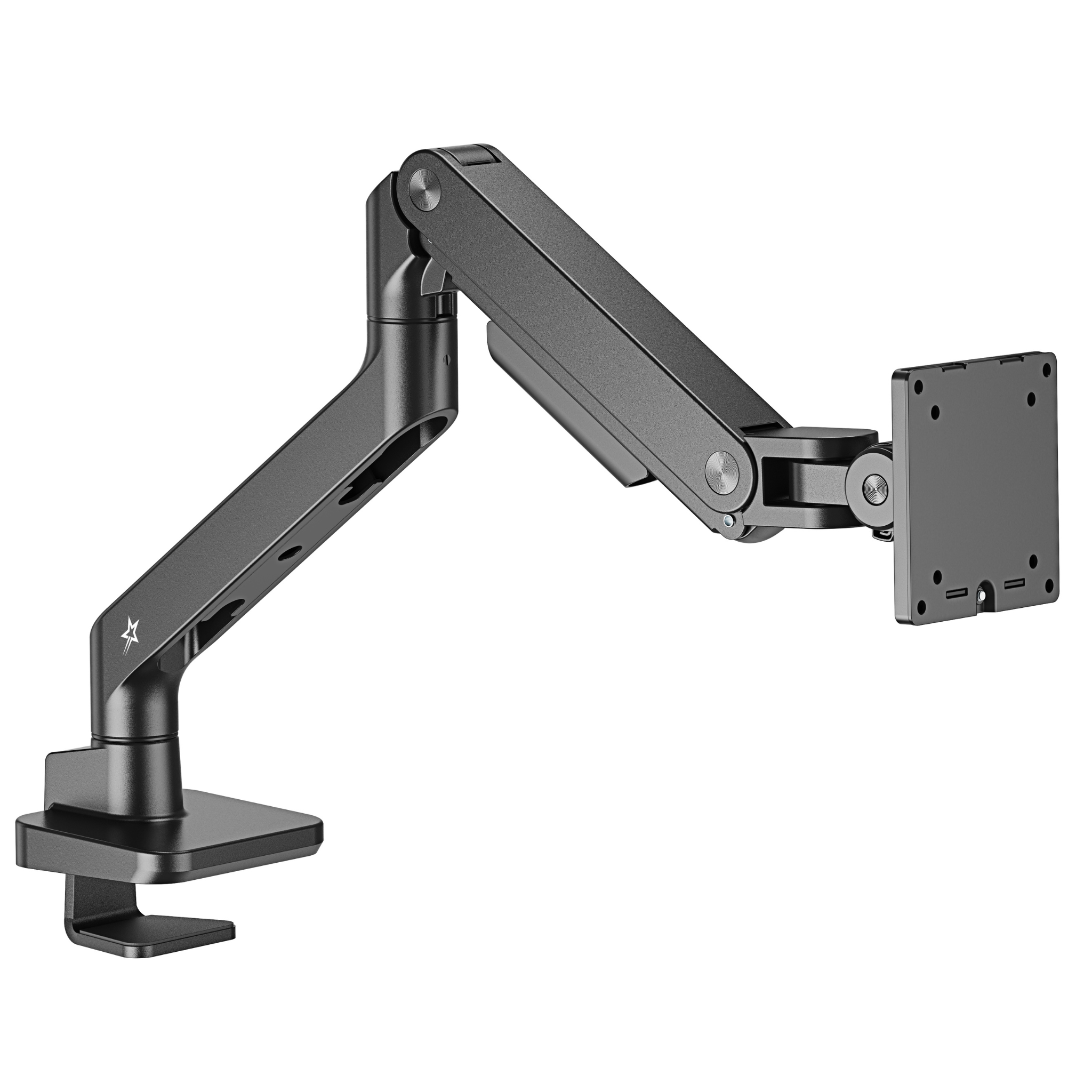 Outshine Heavy Duty Single Monitor Arm - Adjustable VESA Mount for 13-32