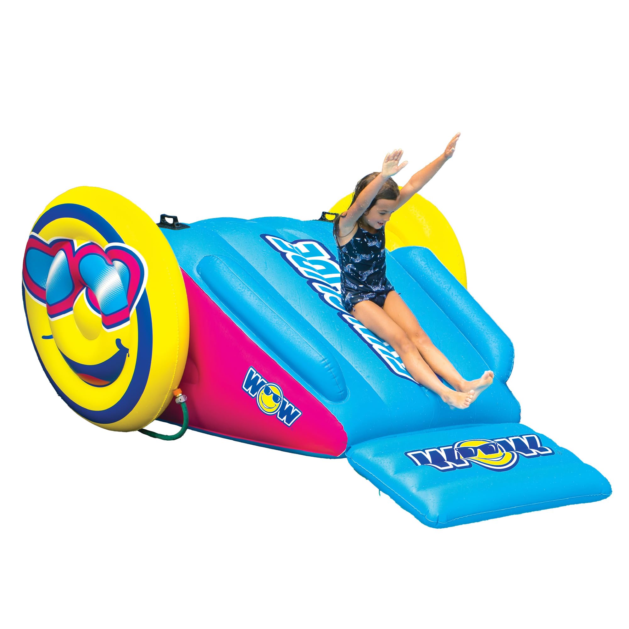 WOW Sports Fun Slide - Inflatable Water Slide for Inground Pools with Sprinklers | Backyard Summer Fun, Kids Outdoor Water Play, Birthday Party Activities