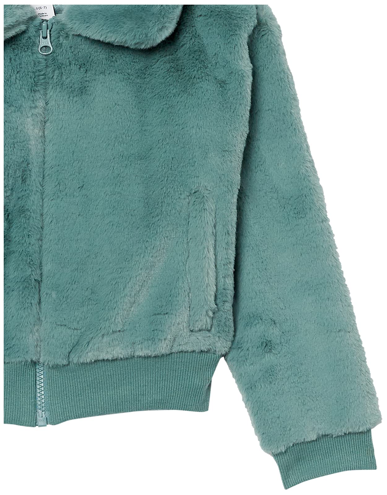 Amazon Essentials Girls & Toddlers' Faux Fur Jacket - Soft Winter Coat for Kids - Perfect for School, Playdates & Outdoor Adventures