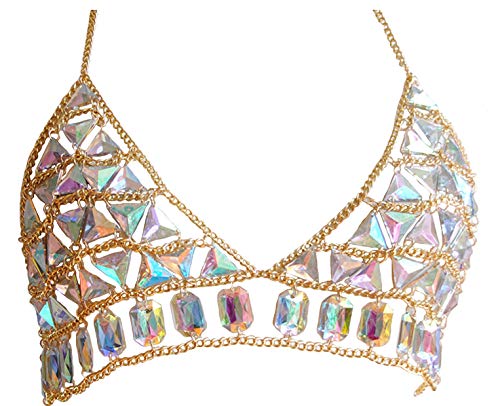 Gold Color Bra chain -099-2
