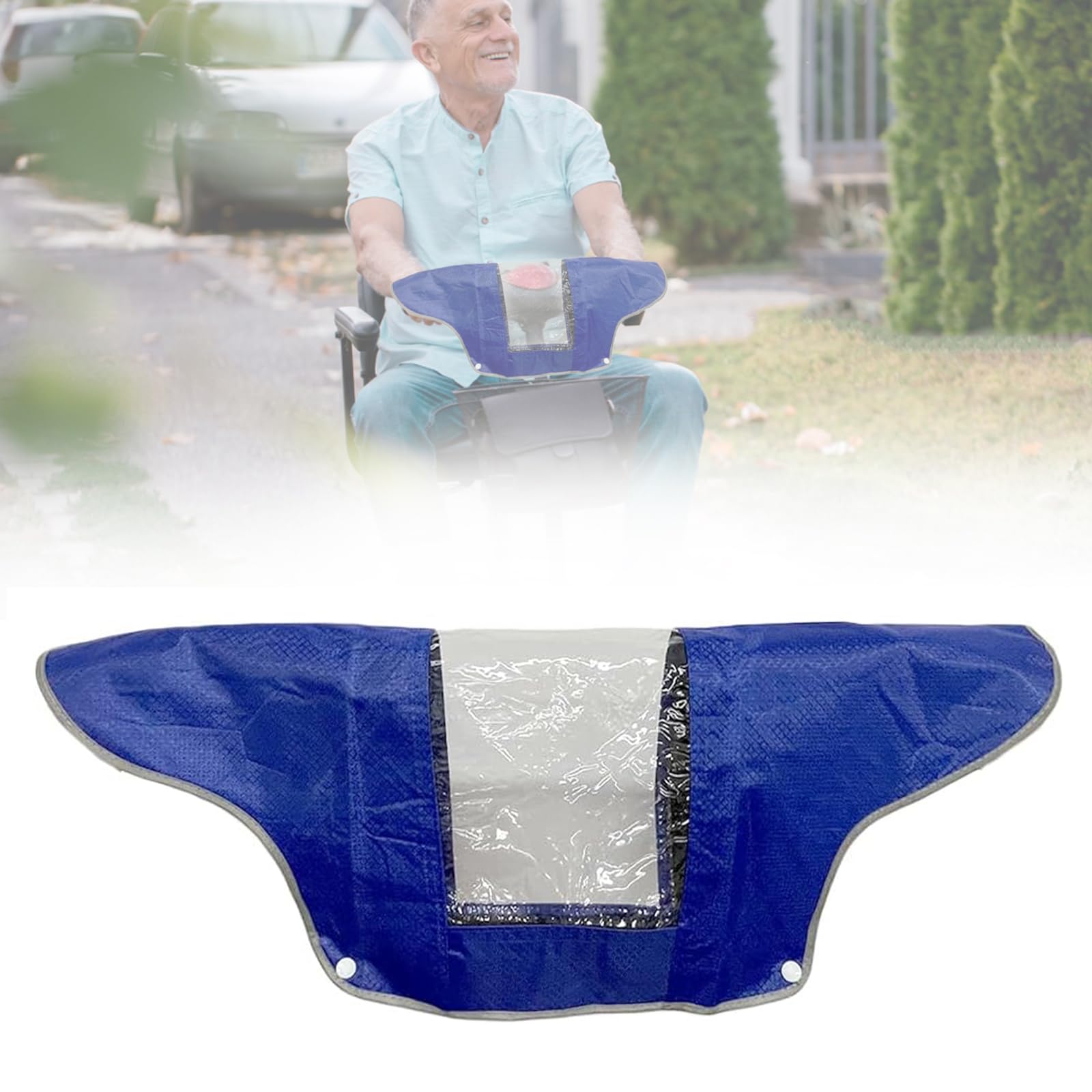 Dustproof & Waterproof Control Panel Cover for 4 Wheel Mobility Scooter - Protective Accessory for Elderly Electric Wheelchair - Ideal for Outdoor Use, Rainy Days & Sun Protection