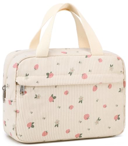 Corduroy-Beige strawberry