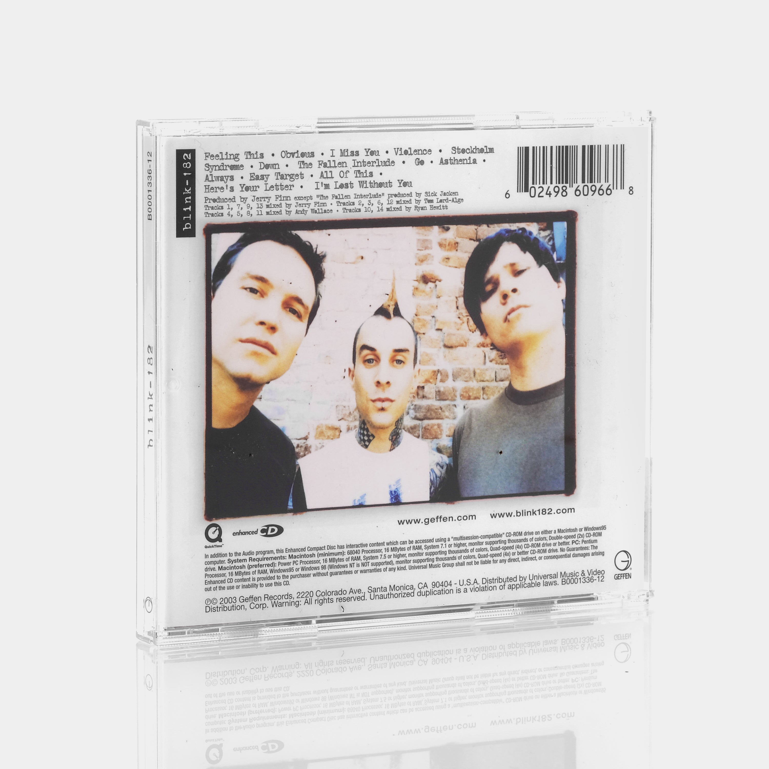 Blink 182 Official CD Album - Punk Rock Music Collection | Perfect for Home, Car & Party Playback