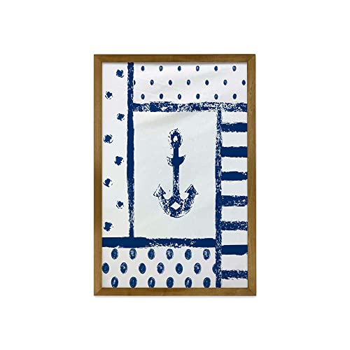 Dark Blue White
