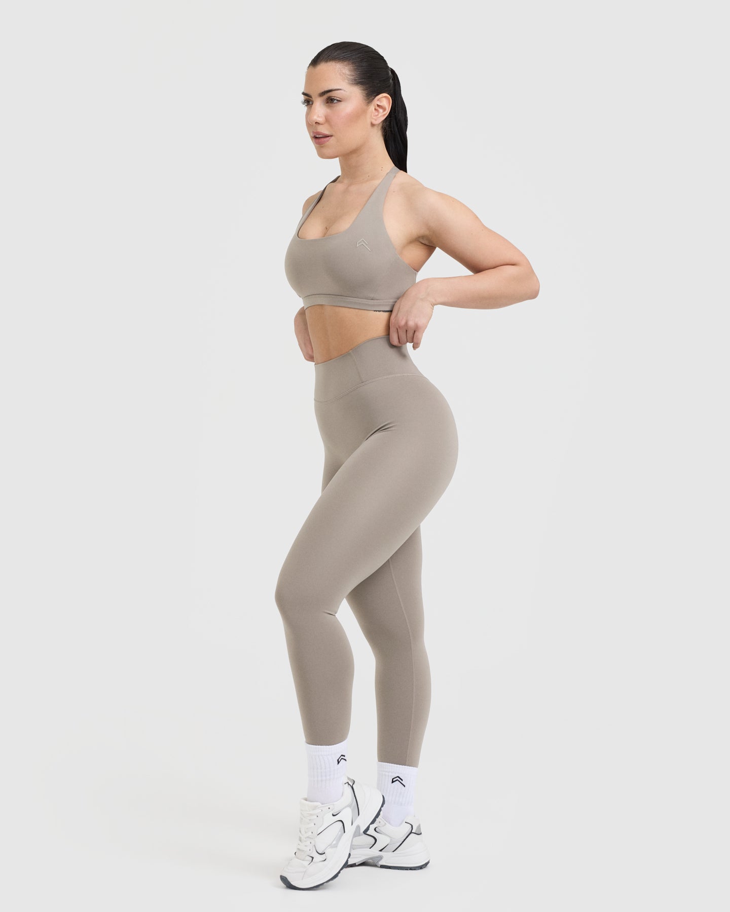 Timeless Square Neck Sports Bra for Women - High Support Workout Top for Yoga, Running & Gym | Soft Minky Fabric for Comfort & Style