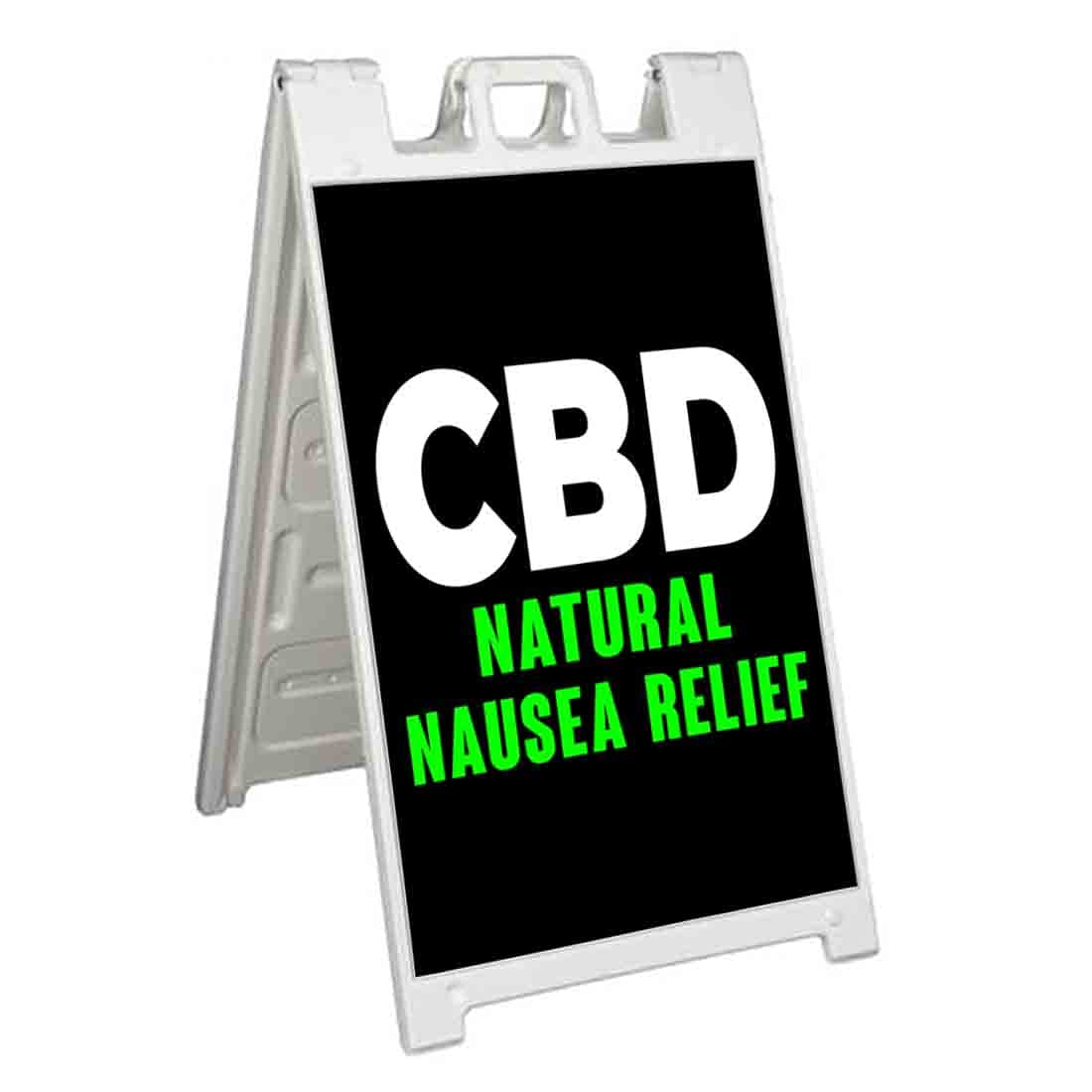 CBD Natural Nausea Relief Sign (24