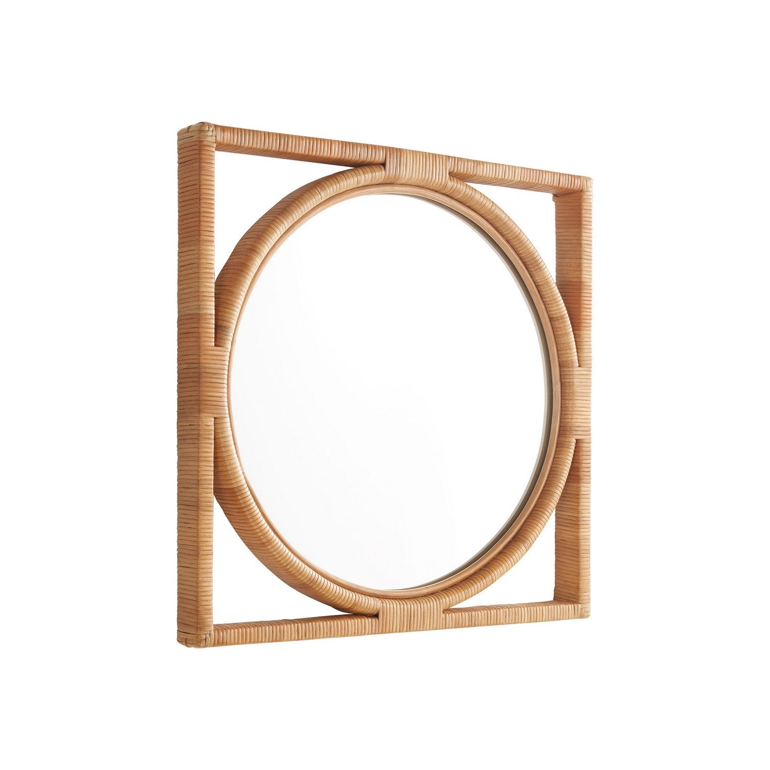 Cyan Design 11599 Pemba Mirror - Small Brown Wall Mirror for Bathroom, Bedroom, or Entryway Decor
