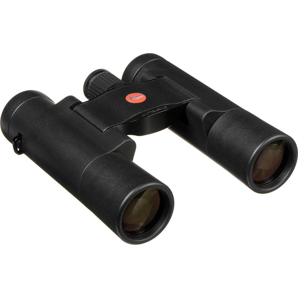 Leica 10x25 Ultravid BR Binoculars - High Power Compact Binoculars for Bird Watching, Hiking & Travel - Durable Black Rubber Armor Coating