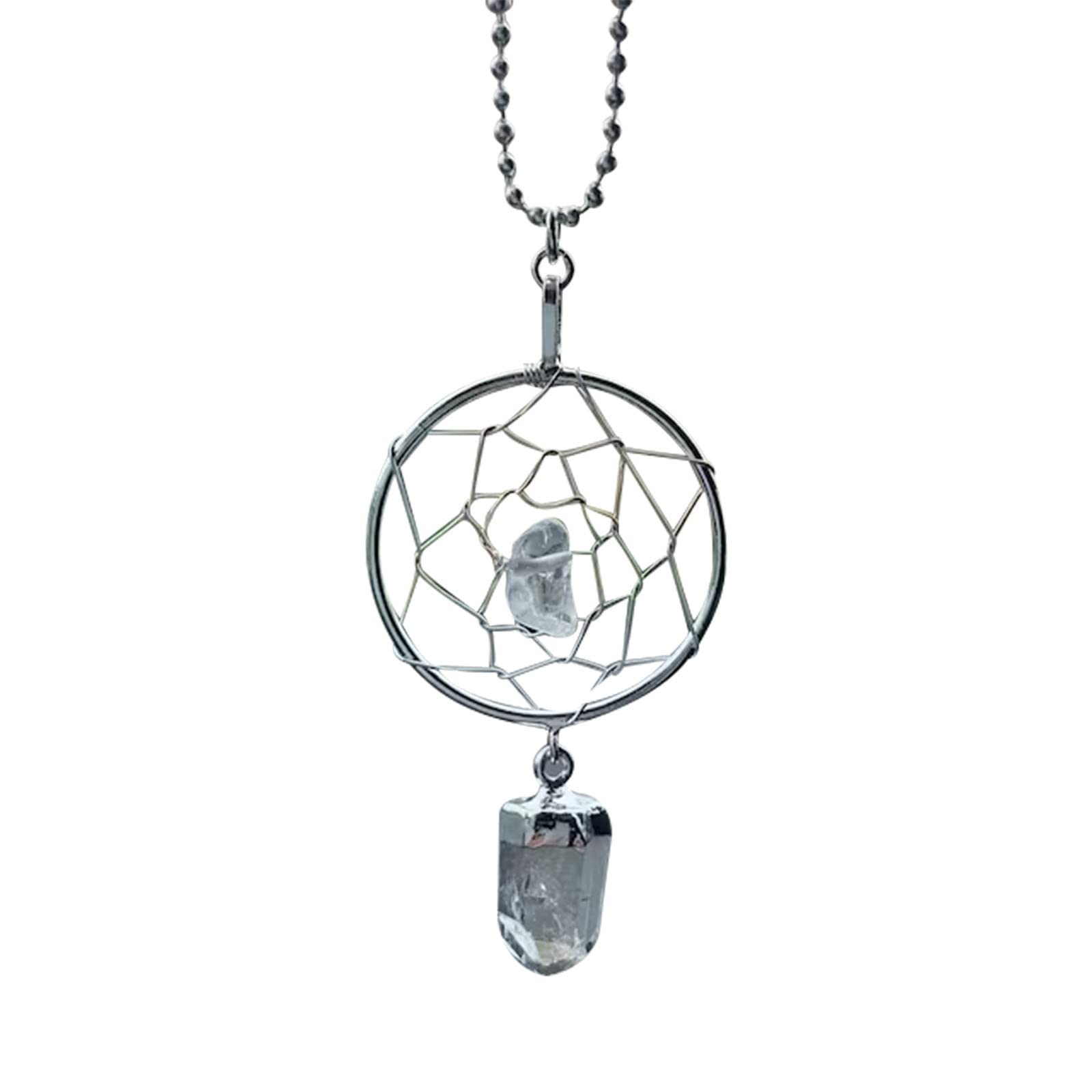 8#GN Handmade Sweet Dream Crystal Pendant - Car Hanging Ornament for Good Luck & Positive Energy | Perfect for Home, Office, and Vehicle Decor