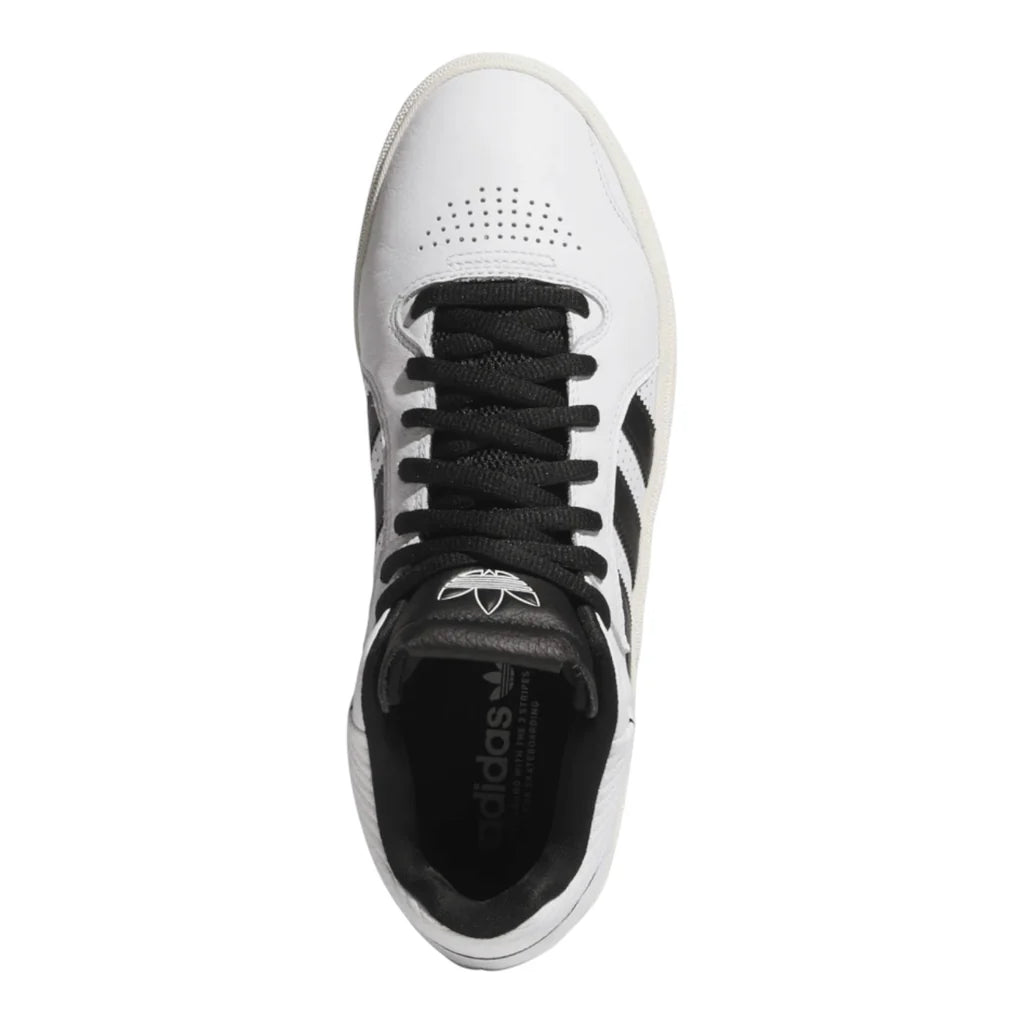 Adidas Tyshawn Low Sneakers - Men's White & Black Casual Shoes for Walking, Running & Streetwear Fashion