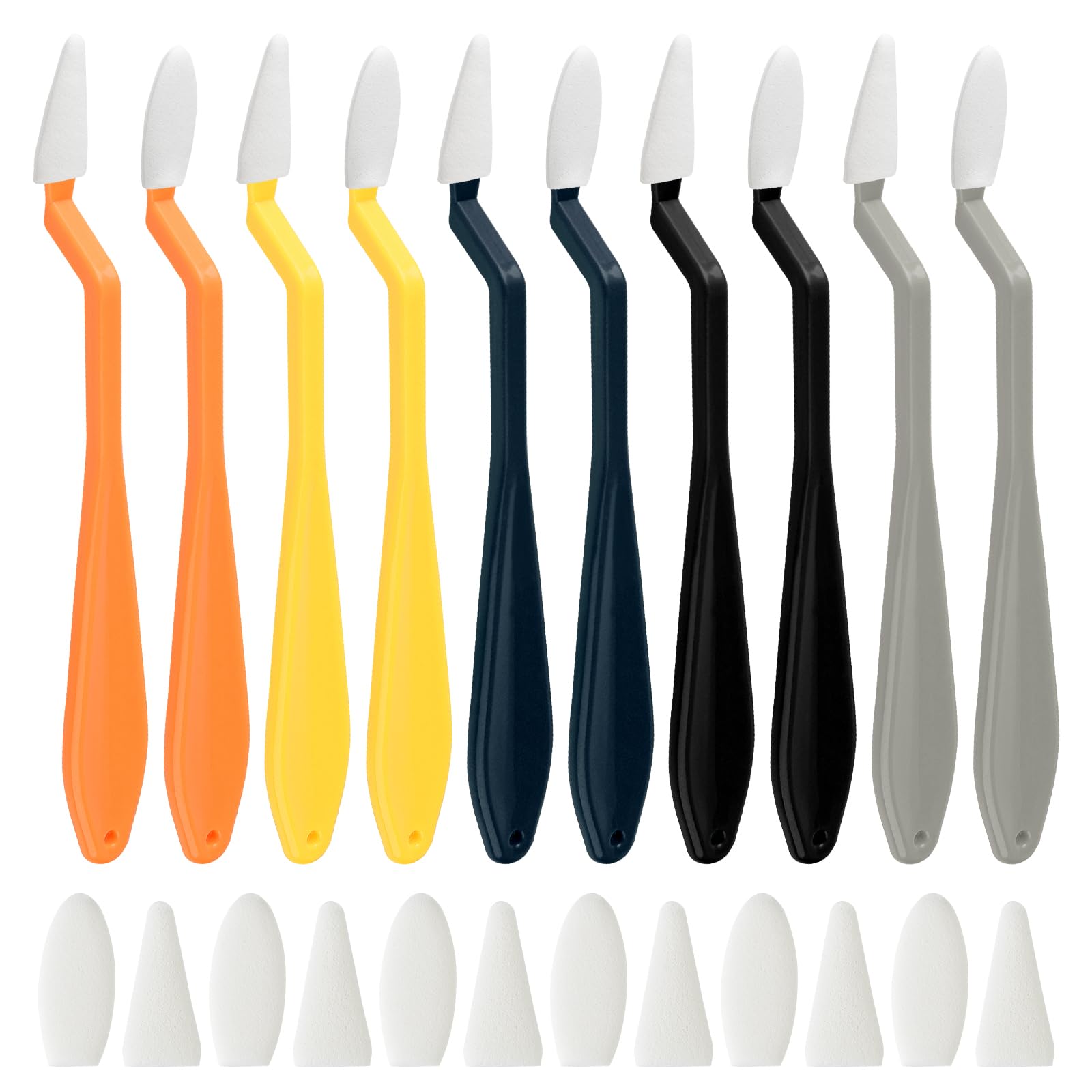 5 Sets 110PCS Professional Sketch Drawing Tools Kit - Blending Stumps, Paper Art Blenders, Wipe Scrapers & Rub Sponge for Artists - Perfect for Pencil Sketching, Shading & Blending Techniques (Ideal for Beginners & Professionals)