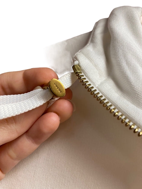 Gucci Women's Zip-Up Jacket - Made in Italy, Size XS | Luxury Fashion Outerwear for Casual & Evening Wear