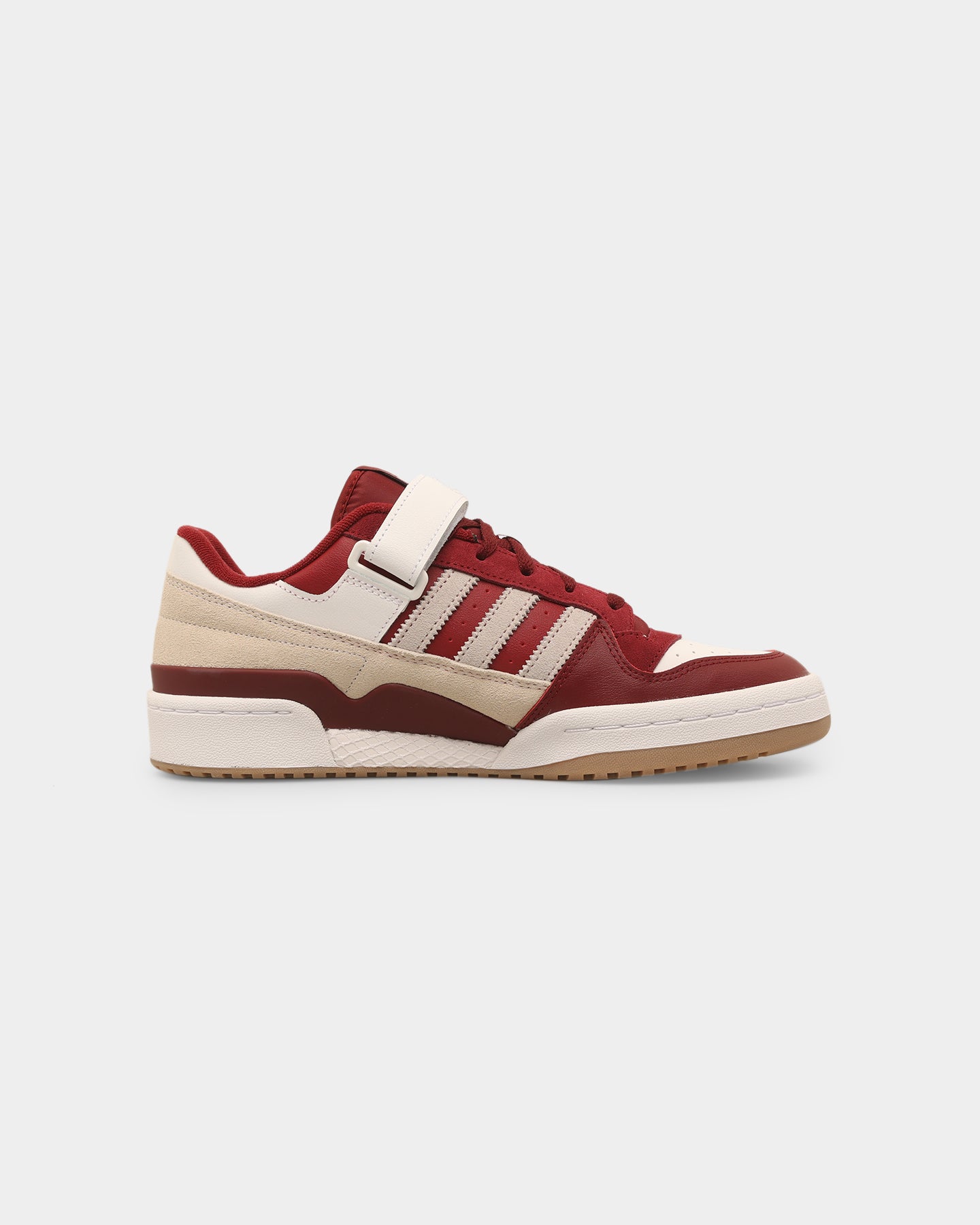 Adidas Forum Low Sneakers - Collegiate Burgundy | Men's Casual Shoes for Walking, Running & Street Style