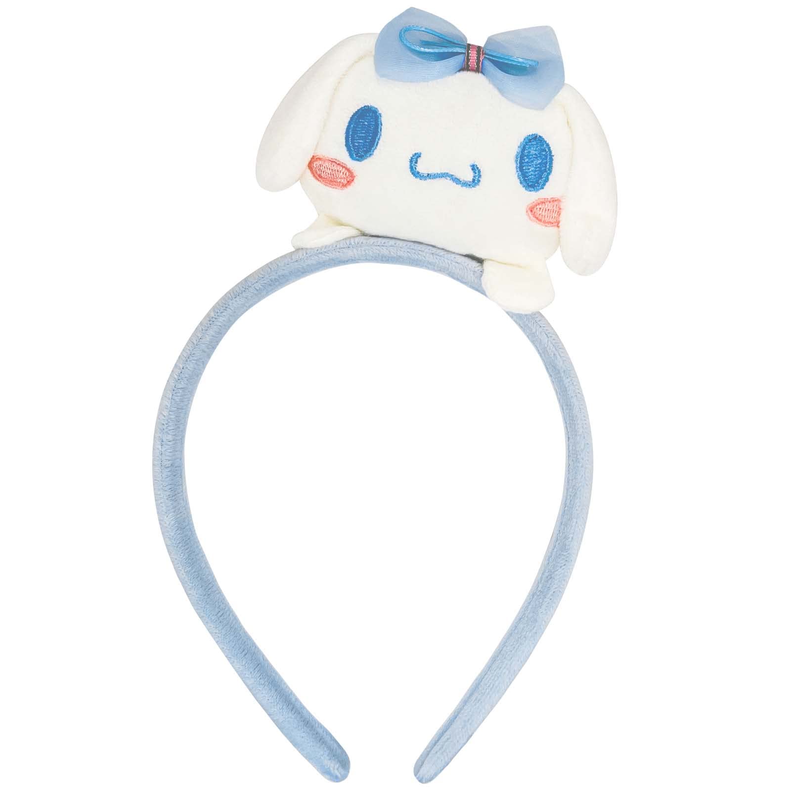 Cute Kawaii Spa Headband for Women & Girls - Soft Hair Band for Face Washing, Makeup, Skincare, Spa & Party Costume Accessories (Blue) - Perfect for Home Spa Days, Beauty Routines & Themed Parties