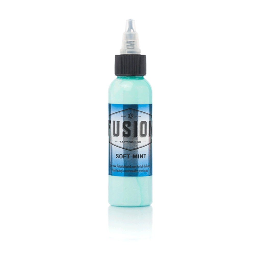 Soft Mint Pastel Fusion Ink - 1 oz Premium Water-Based Ink for Calligraphy, Scrapbooking & DIY Crafts