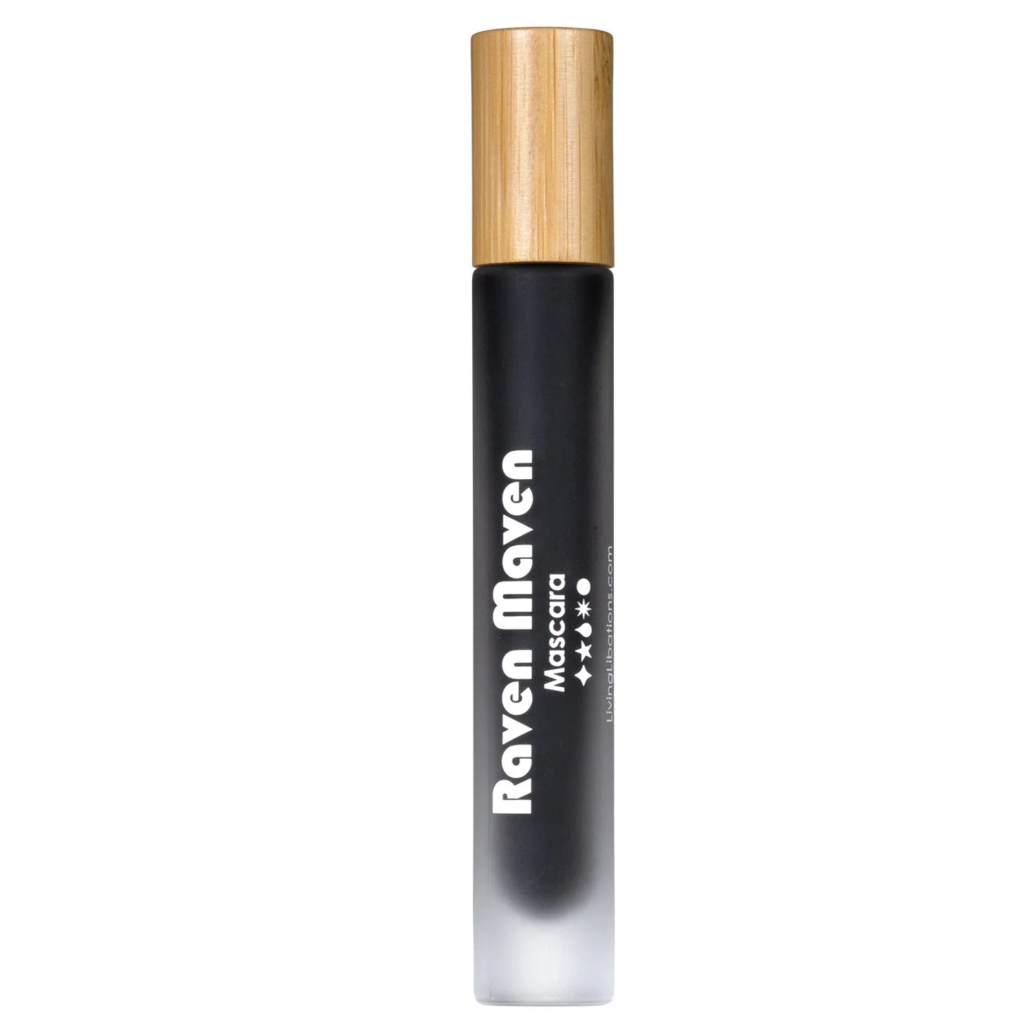 Raven Maven Volumizing & Lengthening Mascara - Waterproof Black Eyelash Enhancer for Dramatic Eye Makeup | Perfect for Day to Night Looks, Parties & Special Occasions