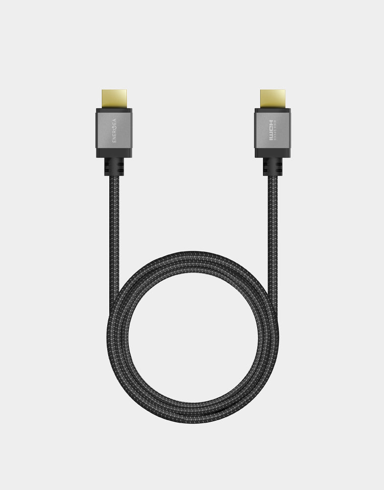 FibraTough High-Speed HDMI Cable 2M (6.6ft) 4K 60Hz HDR Ethernet - Premium Gold-Plated Connectors for Home Theater, Gaming & Office Setup
